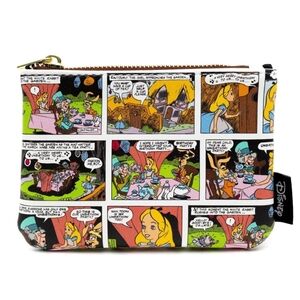 Buckle-Down Disney Comic Alice in Wonderland ID Card Holder Wallet